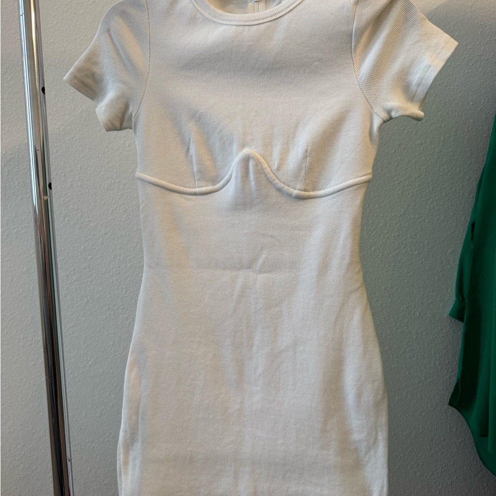 Showpo Ribbed Knit Mini Dress